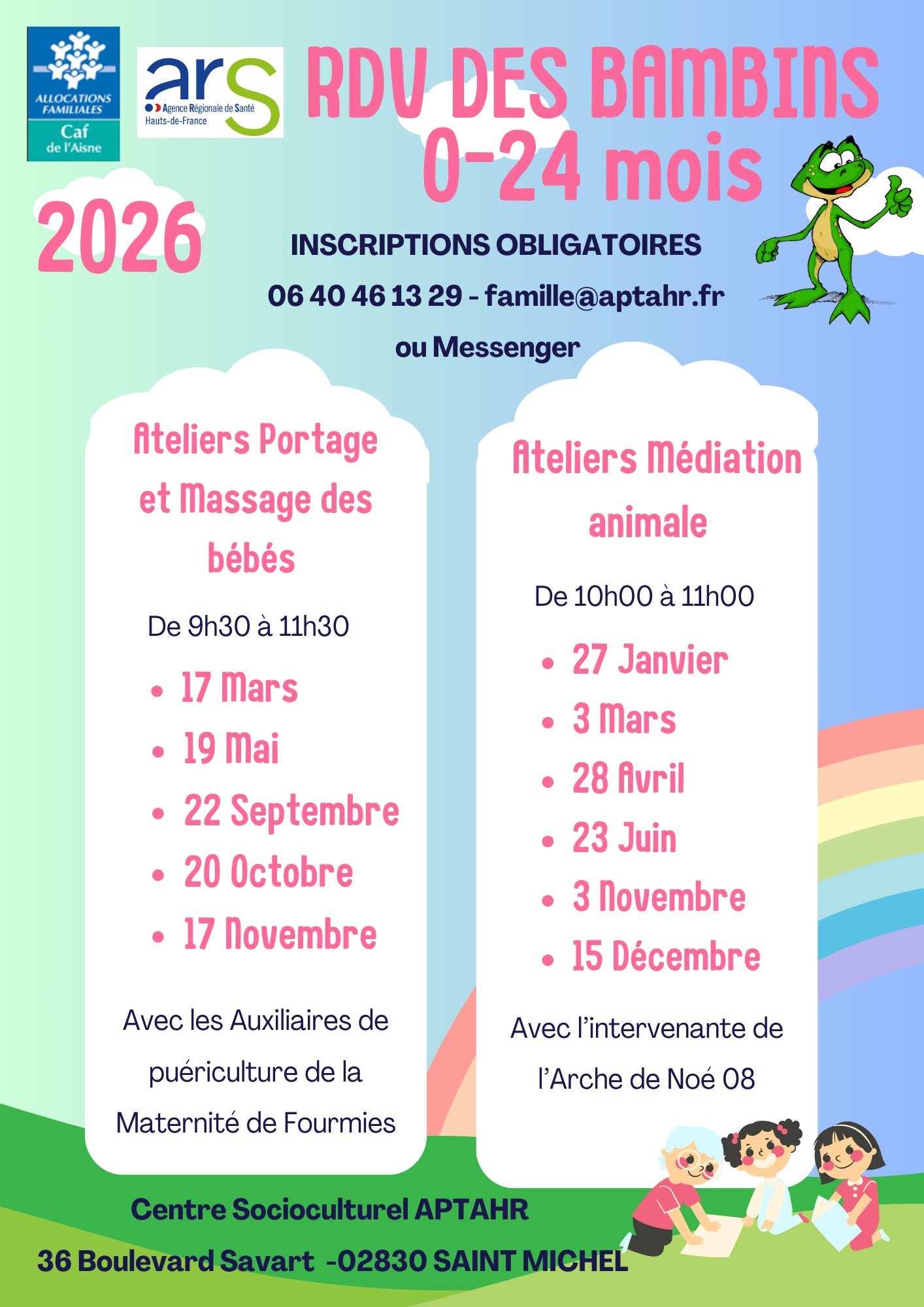 <div>RDV des bambins</div>